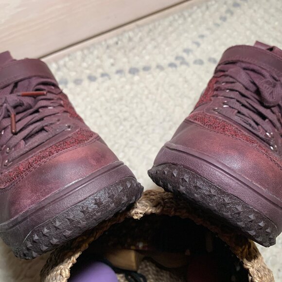 Nike Lunar Force 1 Flyknit Workboot Deep Burgundy, 8 EUC - Picture 12 of 13